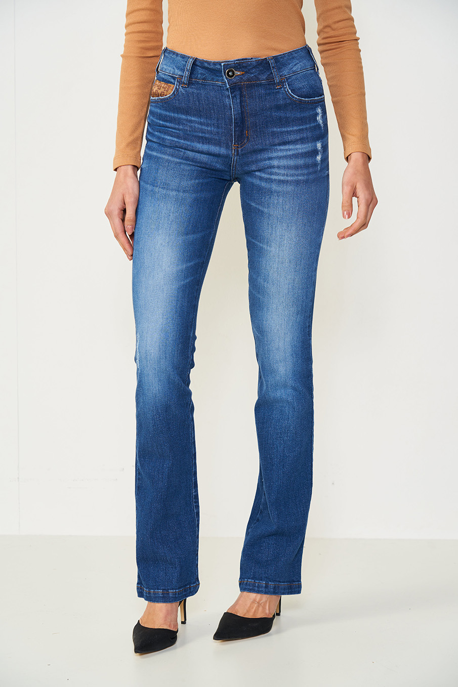 CALÇA JEANS BIA 34 INDIGO