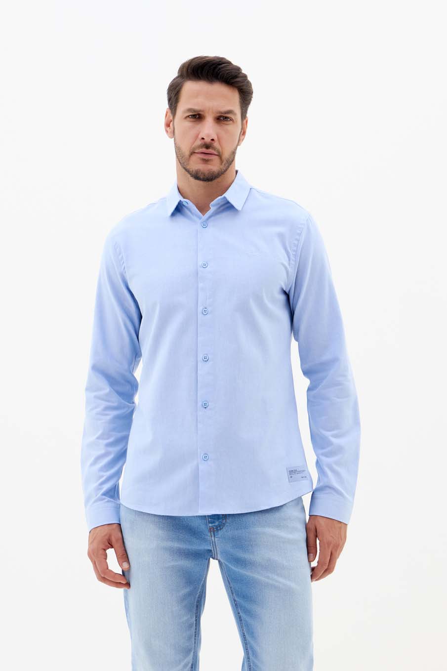 CAMISA CASUAL GG BRANCO