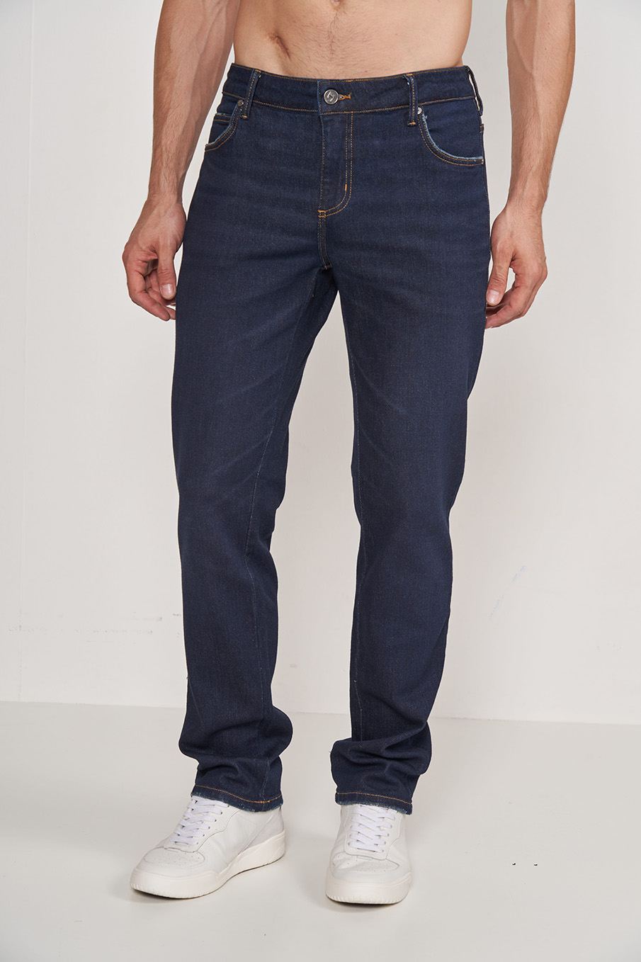 CALÇA JEANS ALEX SLIM 48 INDIGO