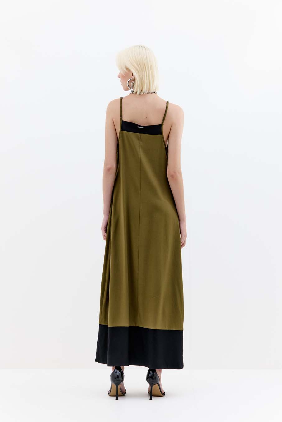 VESTIDO TRITON P VERDE/PRETO