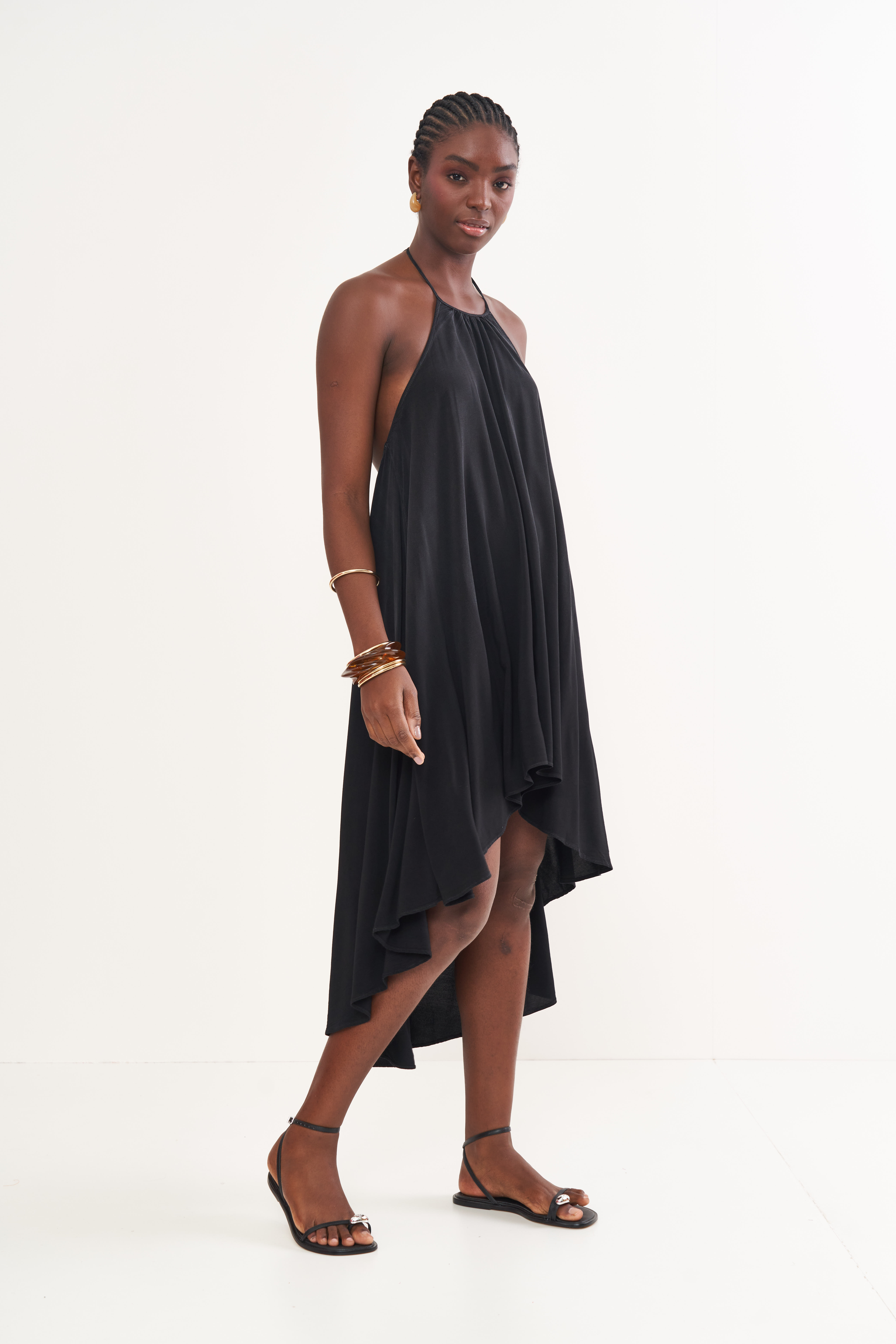 VESTIDO COLCCI JEANS PP PRETO