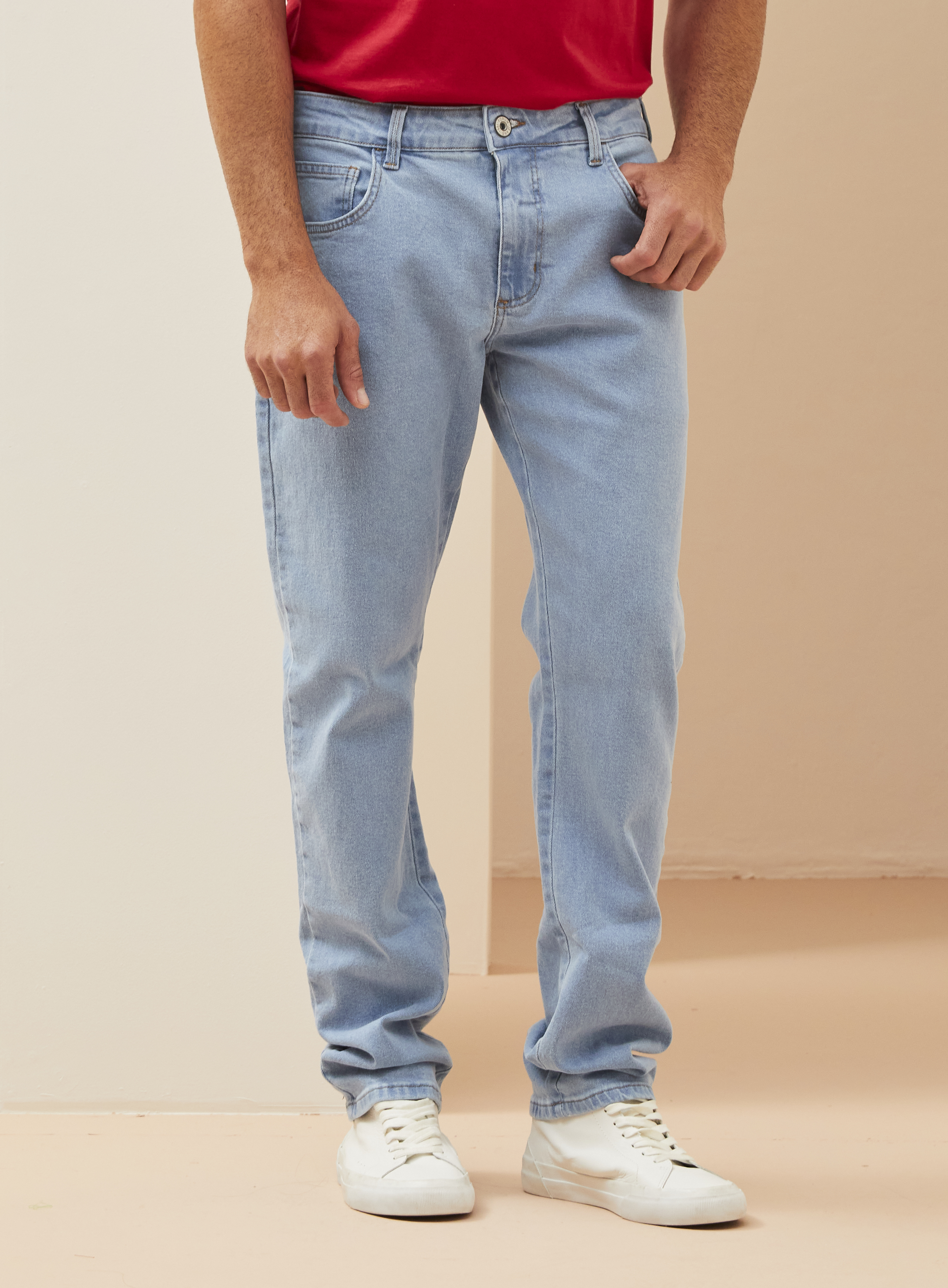 CALÇA JEANS PAUL SLIM 42 INDIGO