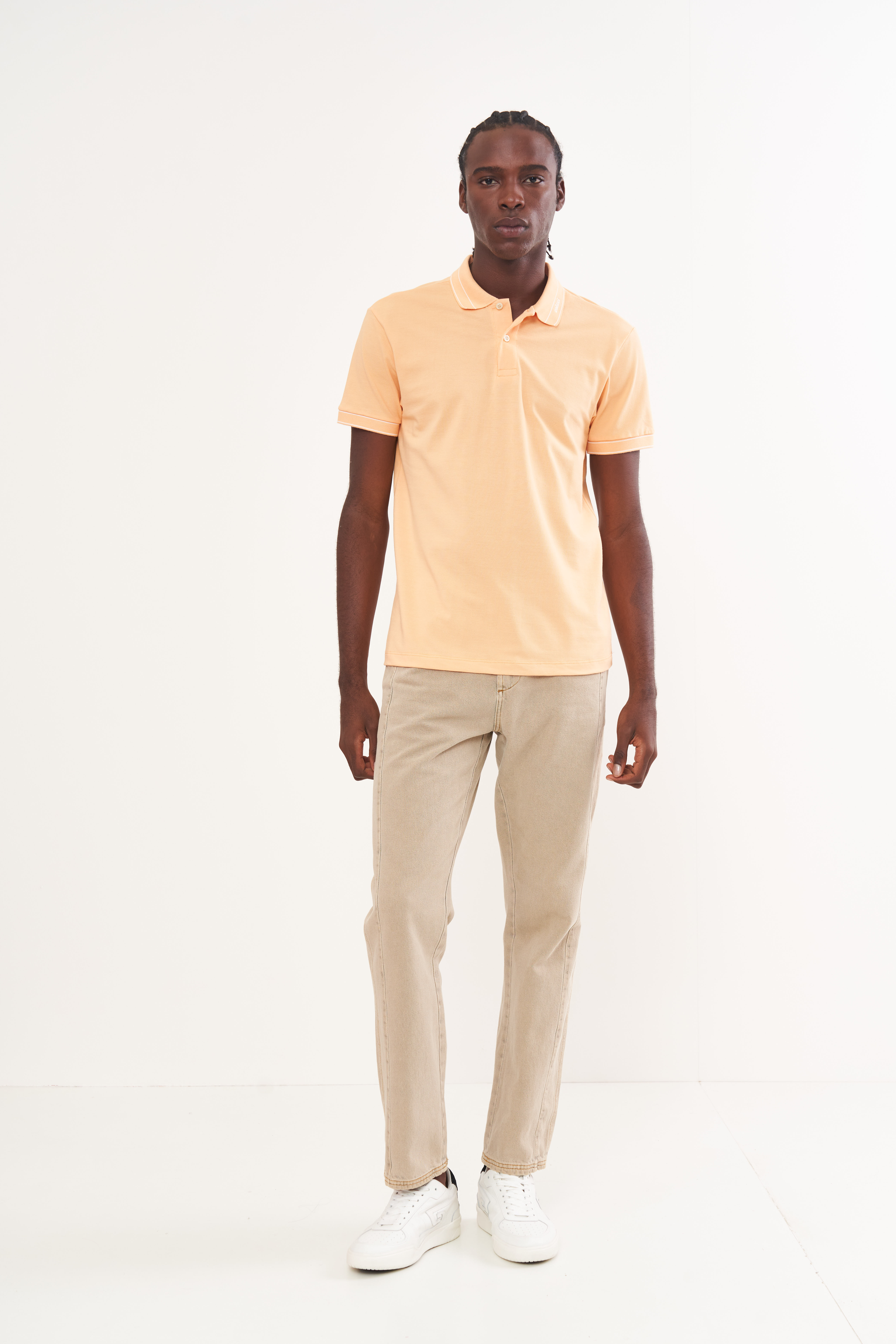 POLO COLCCI M LARANJA TRAMONTO