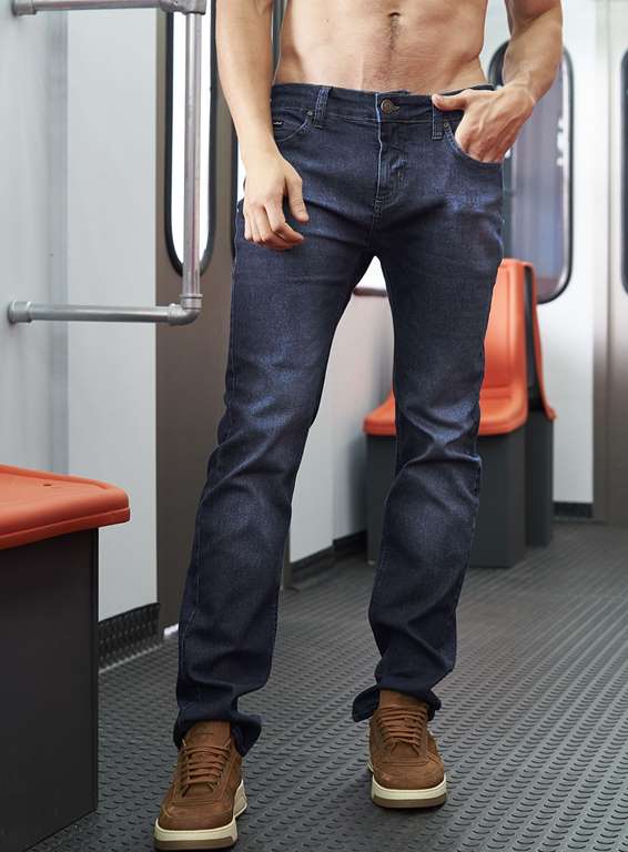 CALÇA JEANS ALEX 46 INDIGO