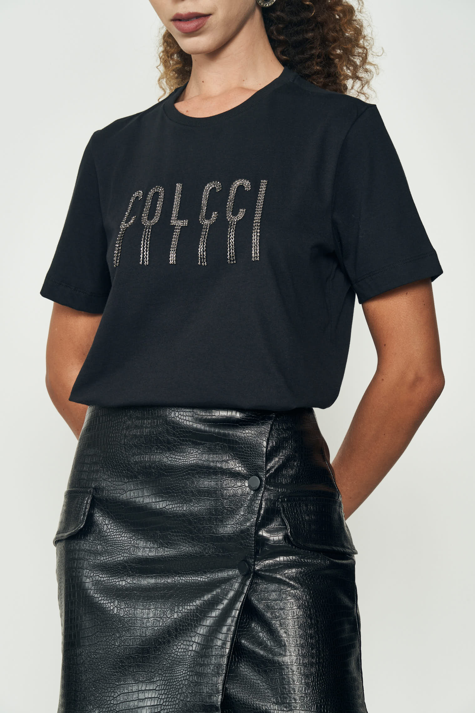 CAMISETA COLCCI P PRETO