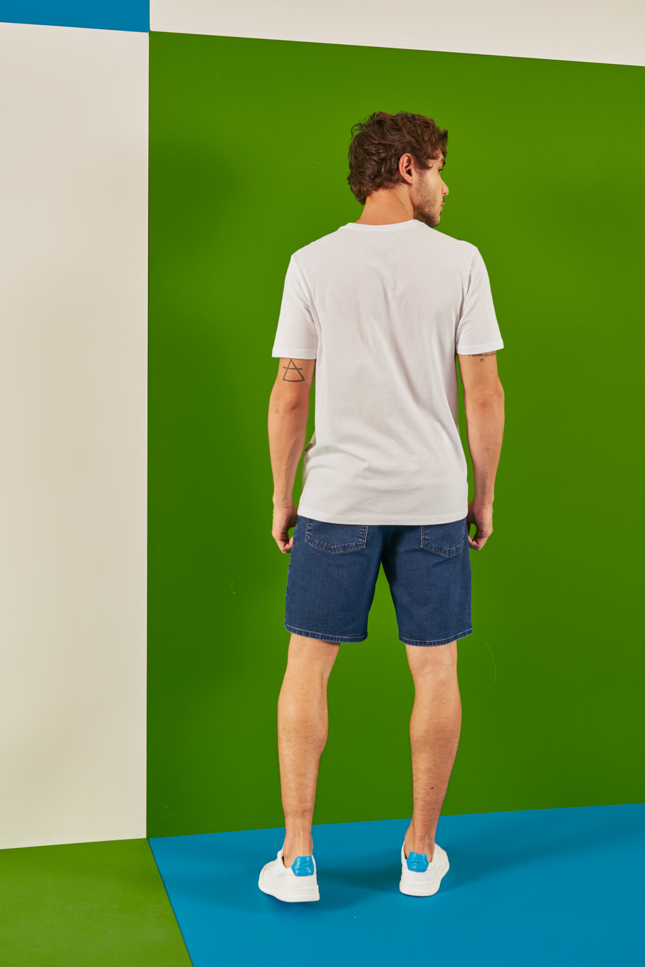 BERMUDA JEANS MIAMI 38 INDIGO