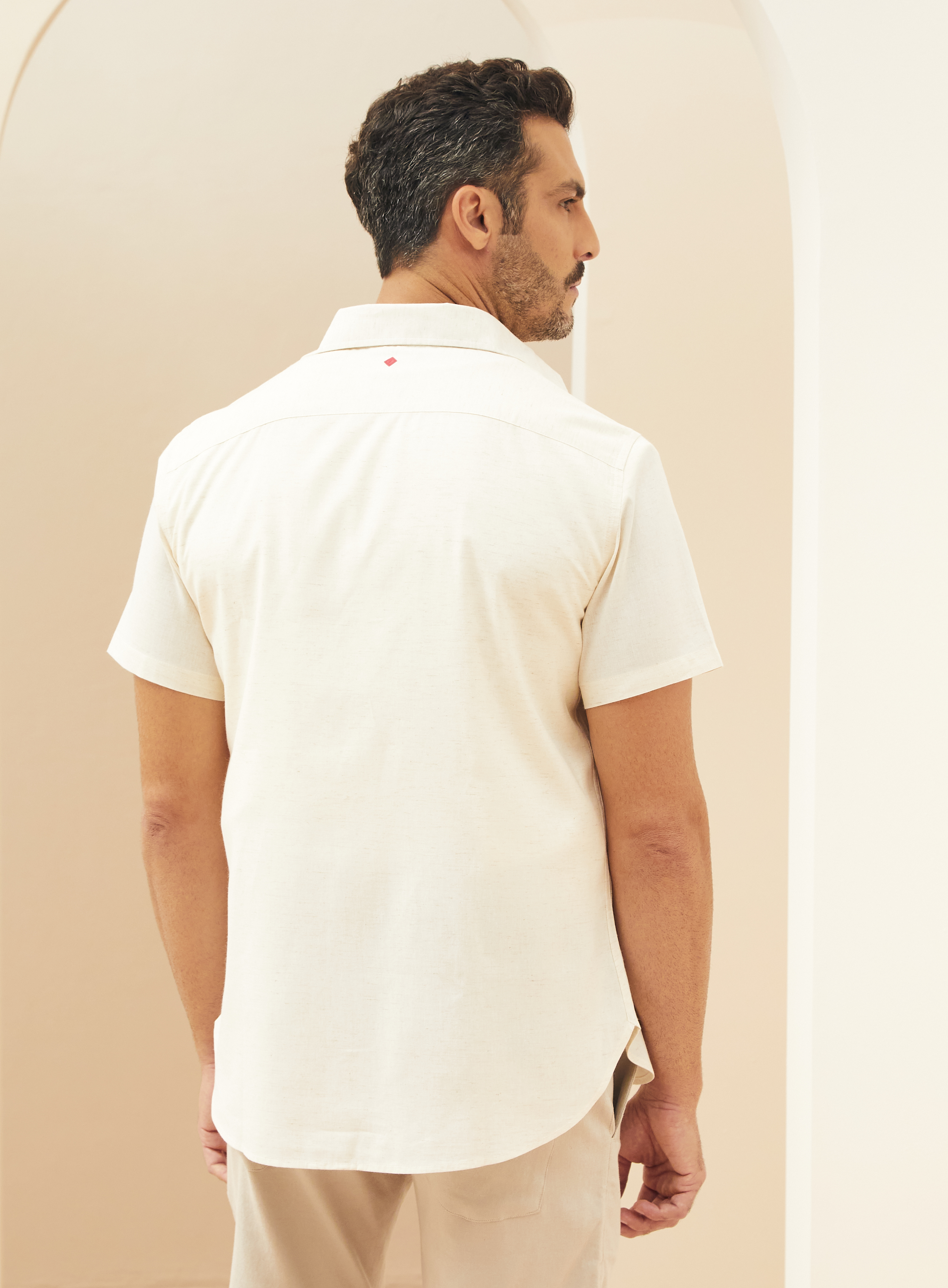 CAMISA LINHO ST BARTHS G AZUL SKEY