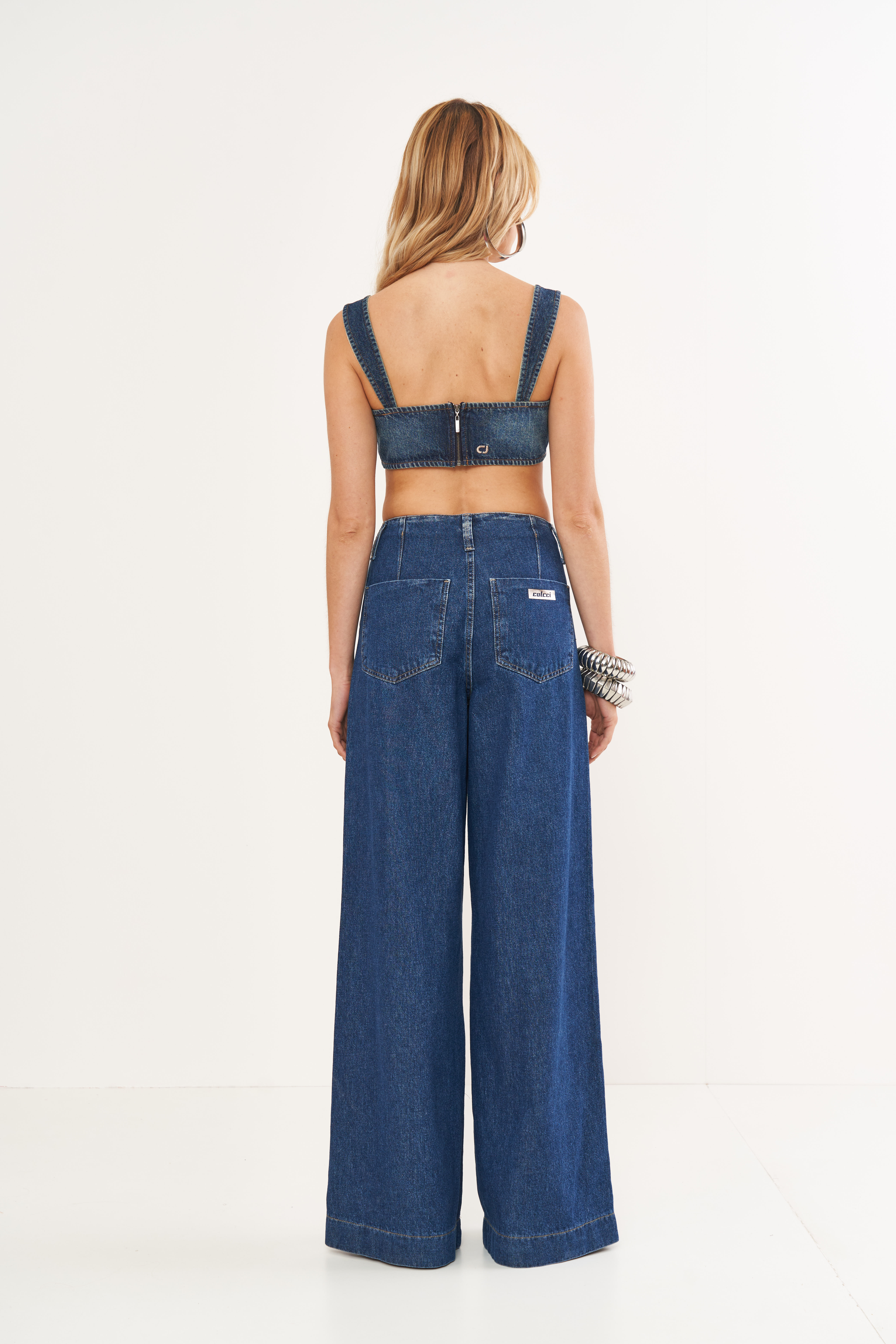 TOP JEANS M INDIGO