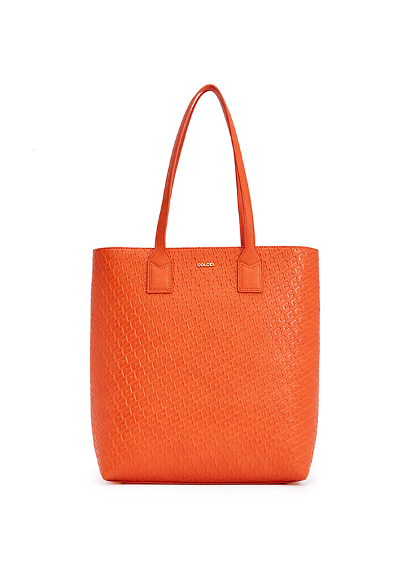 BOLSA FEM COLCCI SHOPPING GRAVACAO U LARANJA HEAT