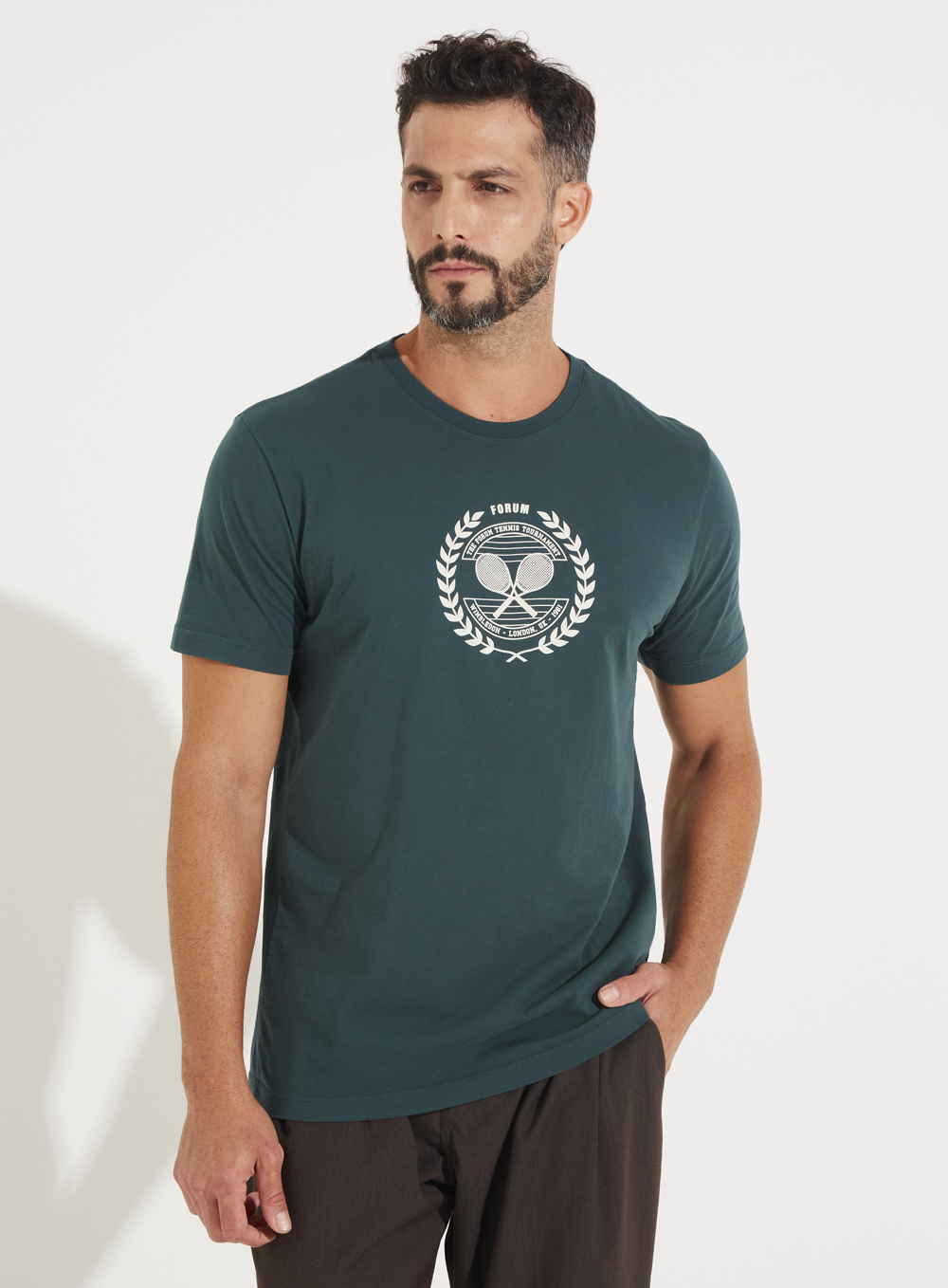 CAMISETA FORUM M VERDE MALACHITE
