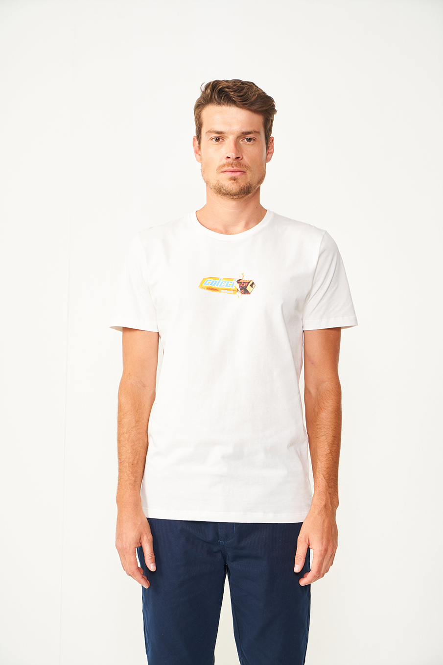 CAMISETA COLCCI G AMARELO LEMON B