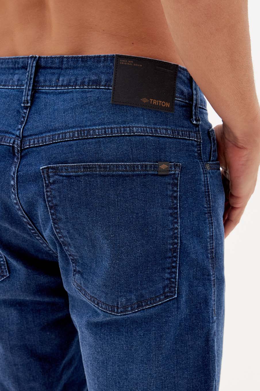 BERMUDA JEANS LUAN 40 INDIGO