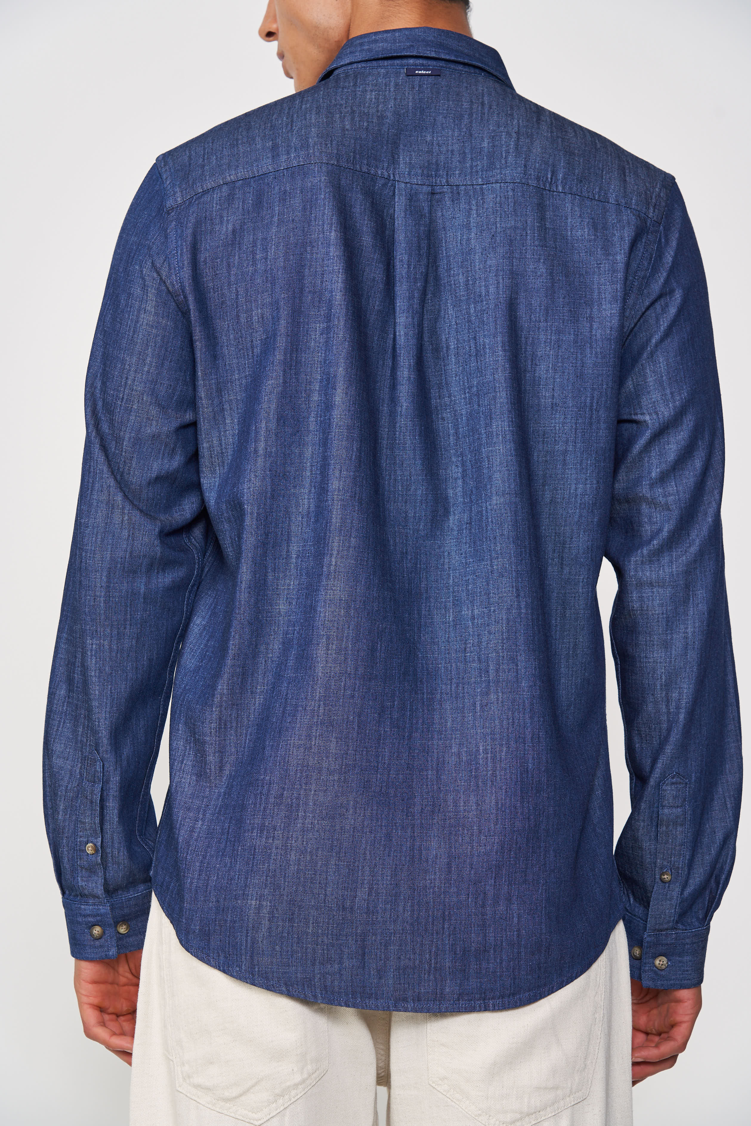 CAMISA JEANS RELAX P INDIGO