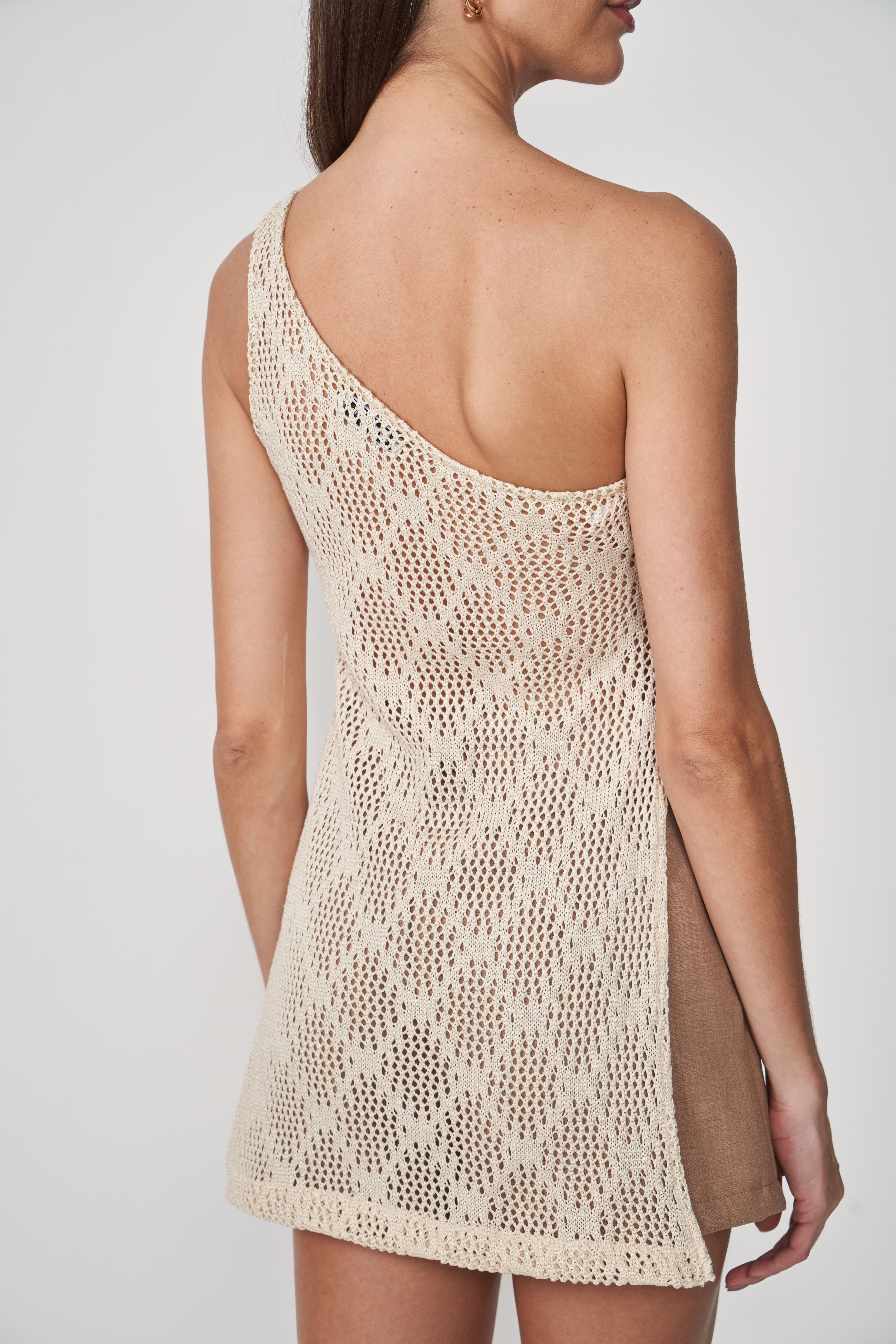 BLUSA COLCCI G CRU/DOURADO