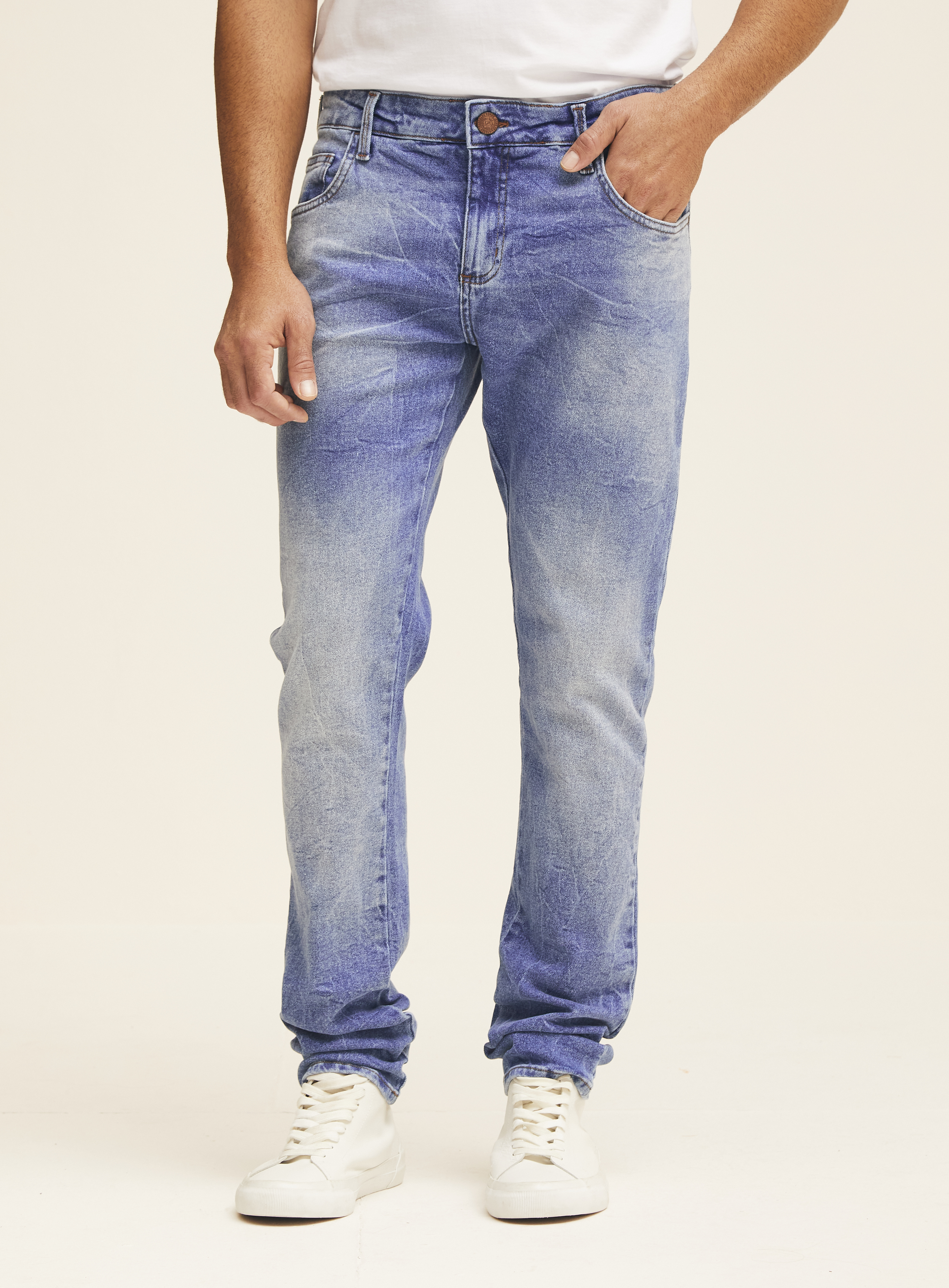 CALÇA JEANS IGOR SKINNY 44 INDIGO