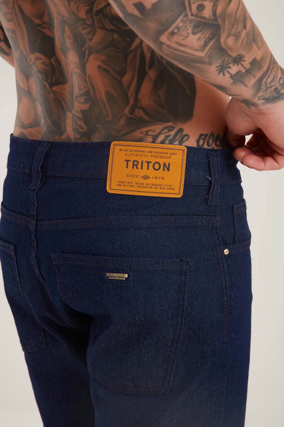 BERMUDA JEANS LUAN 42 INDIGO
