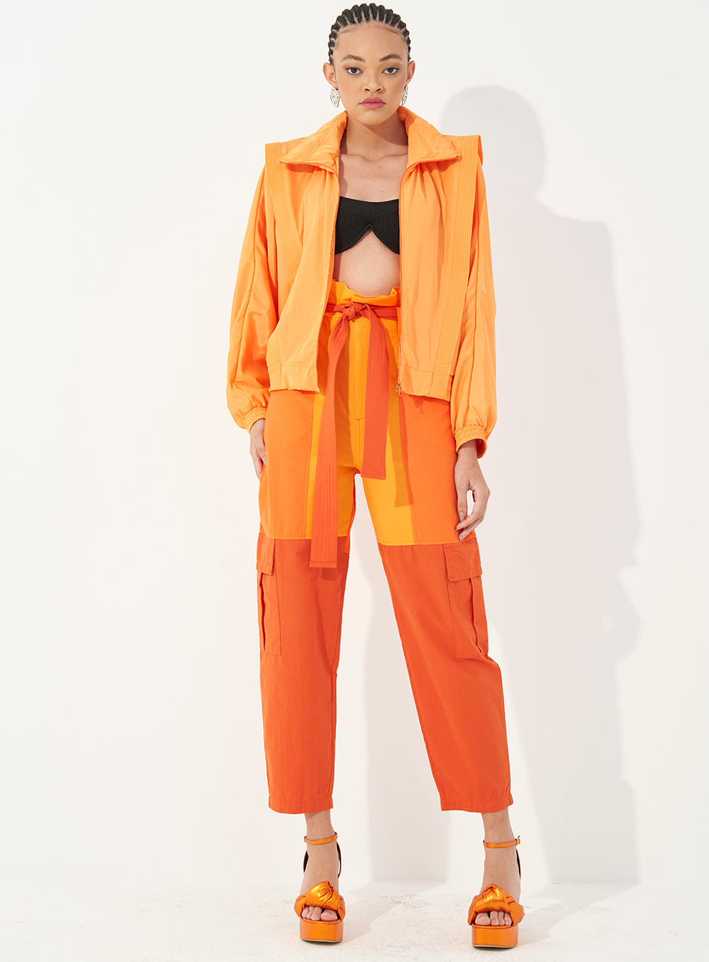 CALÇA COLCCI 40 LARANJA