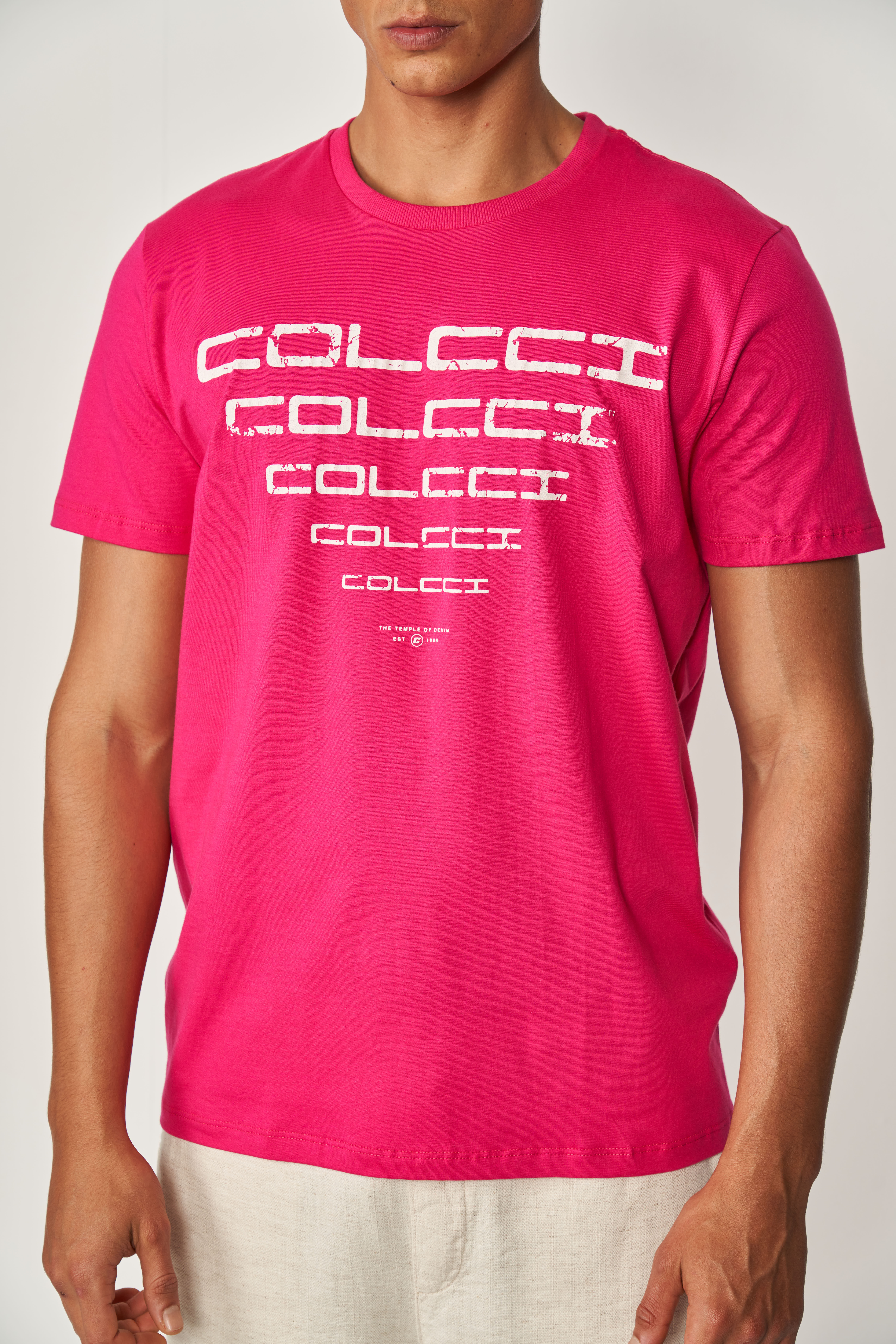 CAMISETA COLCCI P ROSA DEEP PINK