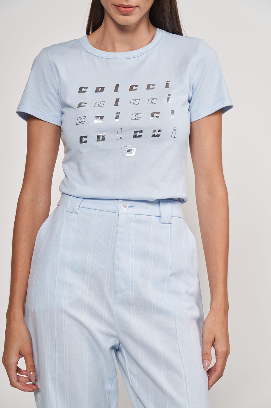 CAMISETA COLCCI G AZUL PARAISO