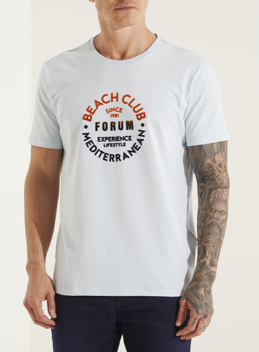 CAMISETA FORUM M AZUL PARAISO
