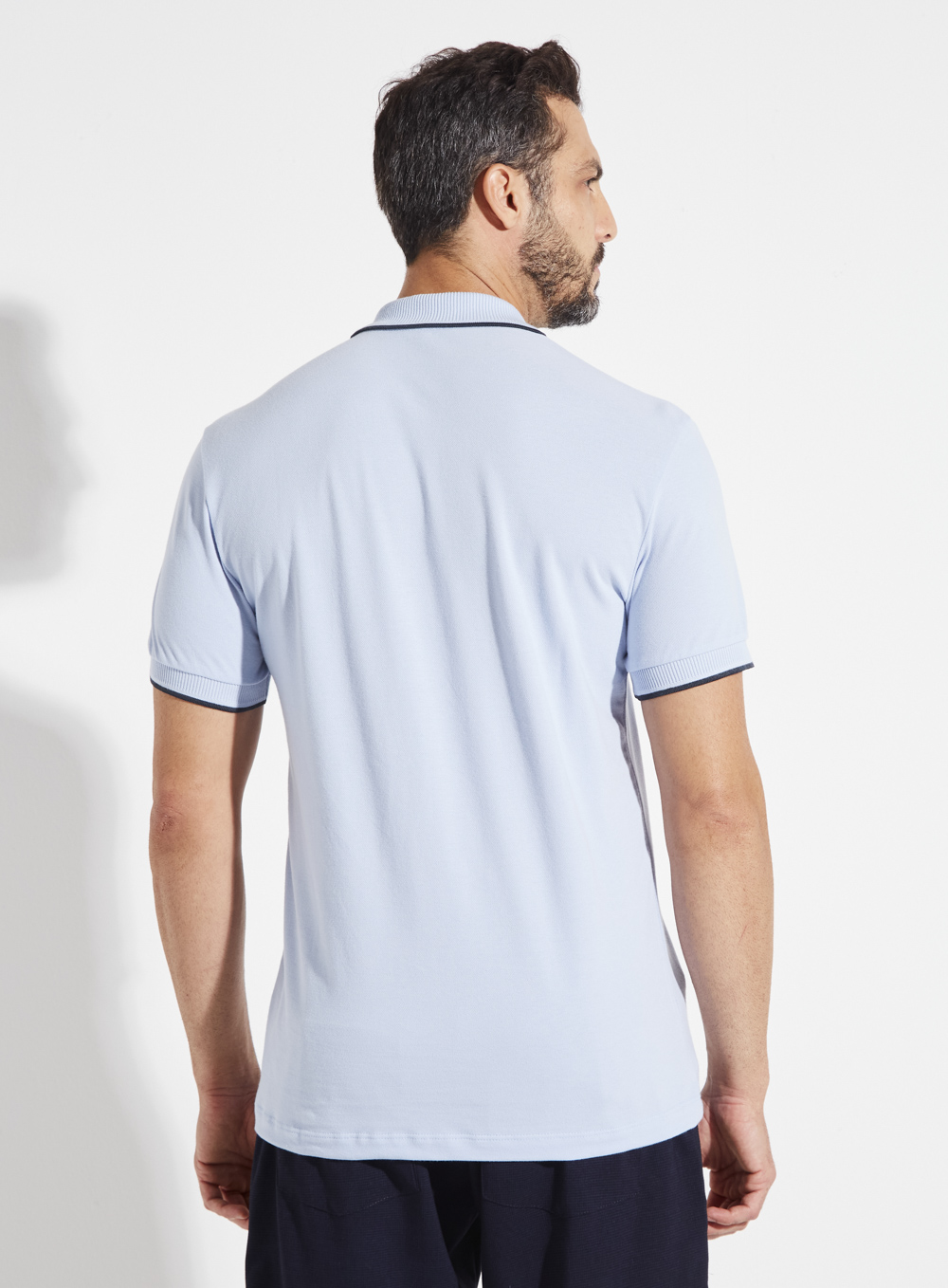 POLO FORUM M AZUL SKEY