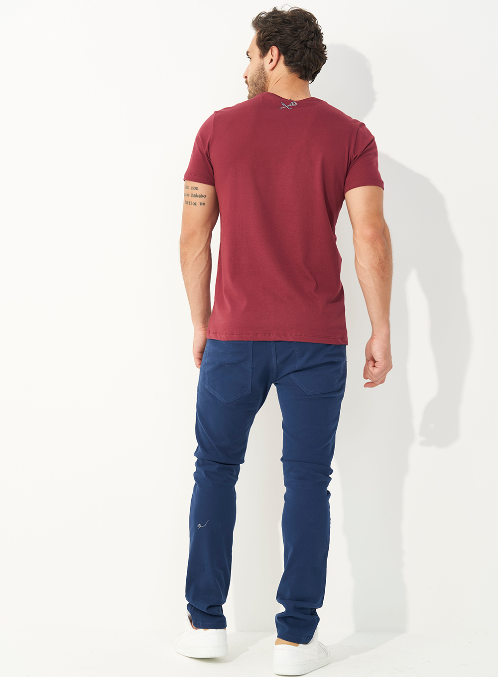 CAMISETA ESTAMPADA M BORDO TANNAT