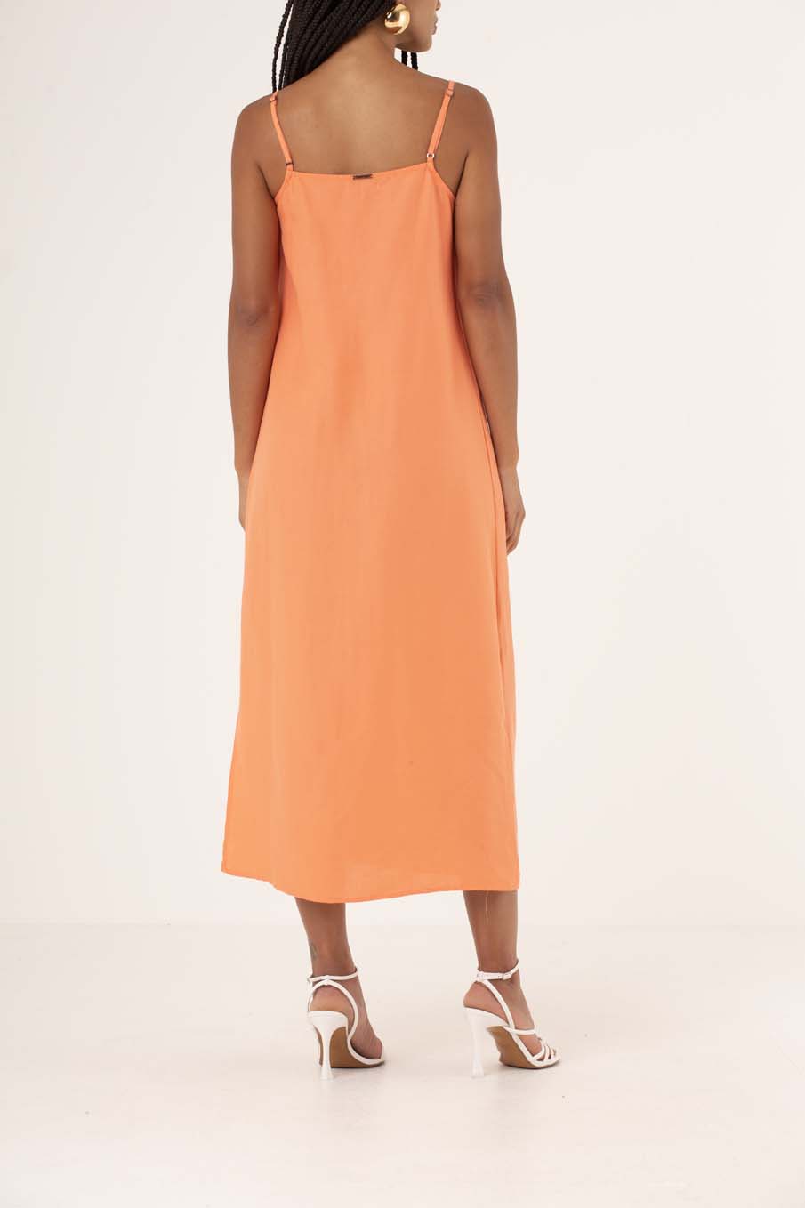 VESTIDO TRITON 36 LARANJA ADELAID