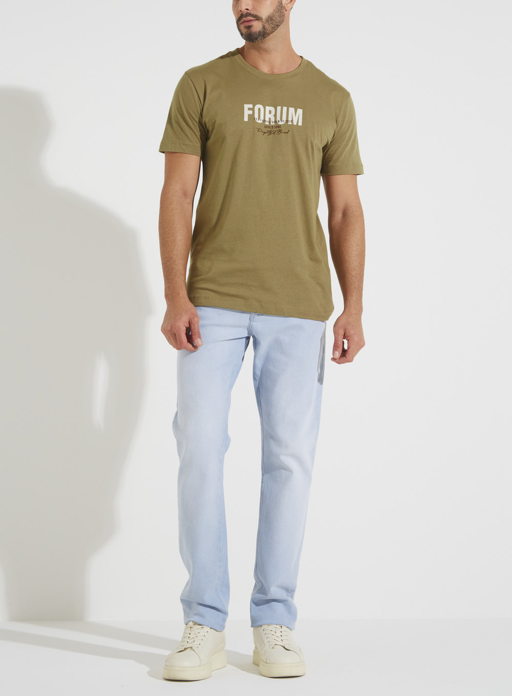 CAMISETA FORUM M BEGE MISK