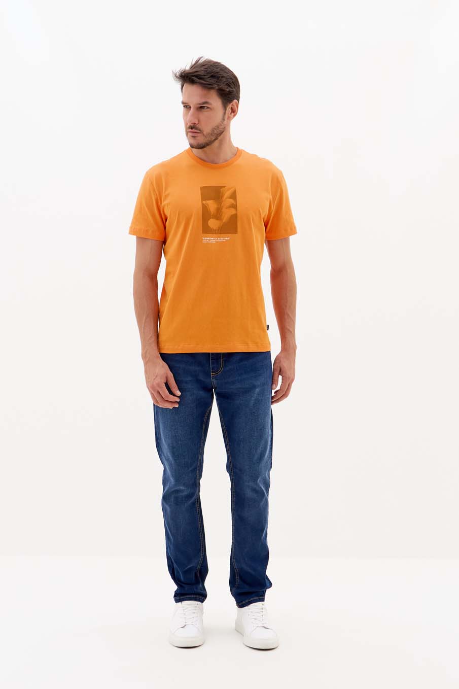 CAMISETA TRITON M LARANJA SALMONA
