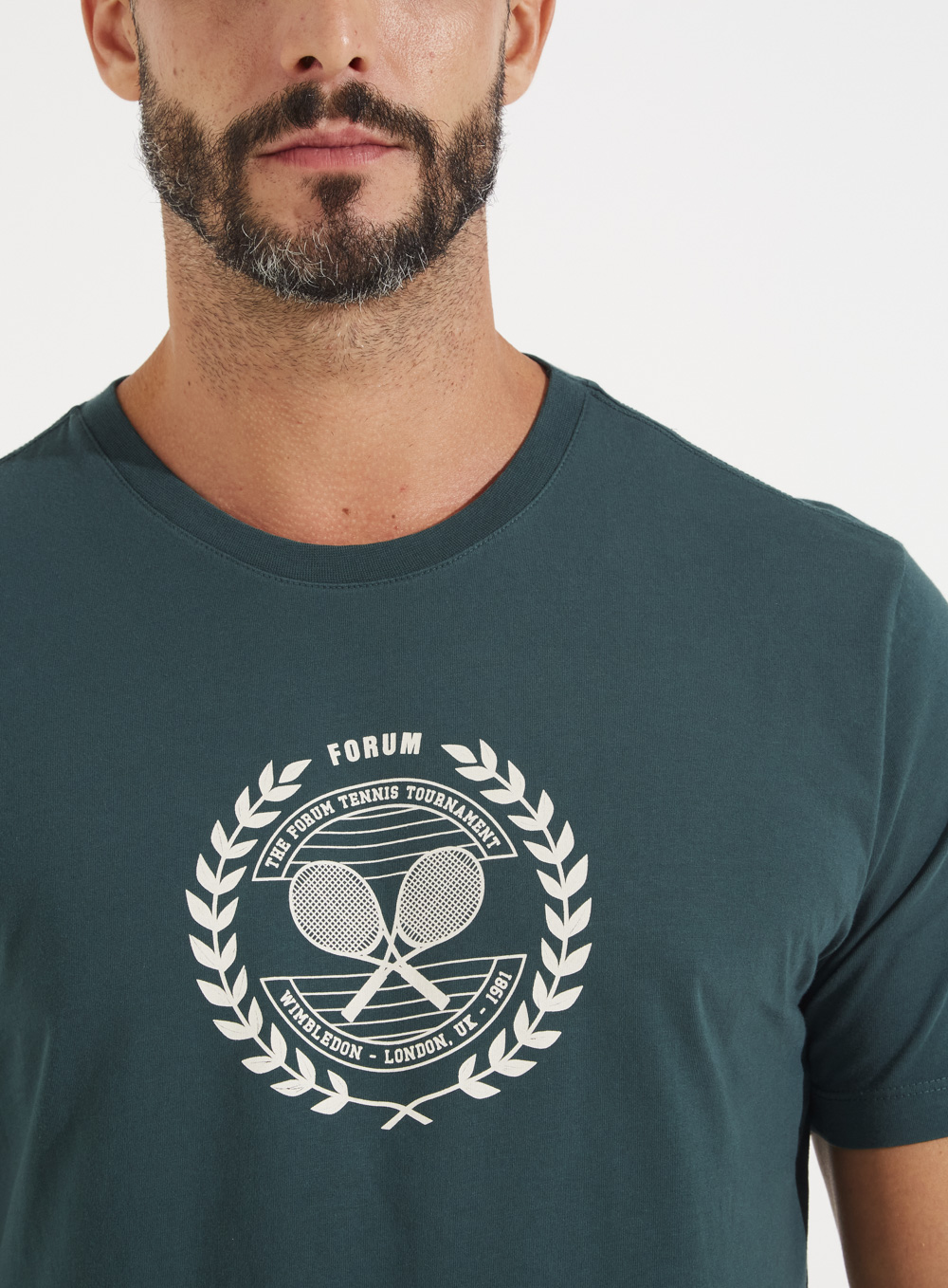 CAMISETA FORUM M VERDE MALACHITE