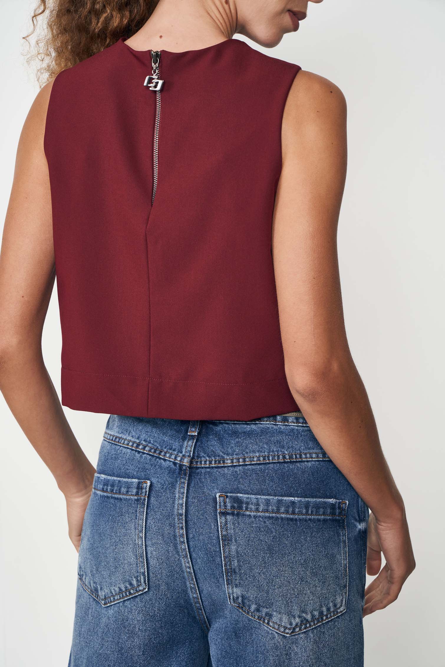 BLUSA COLCCI G BORDO BLOODSTONE