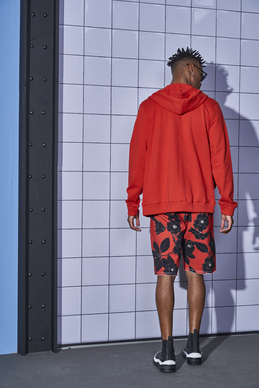 JAQUETA MOLETOM GG VERMELHO SILFES