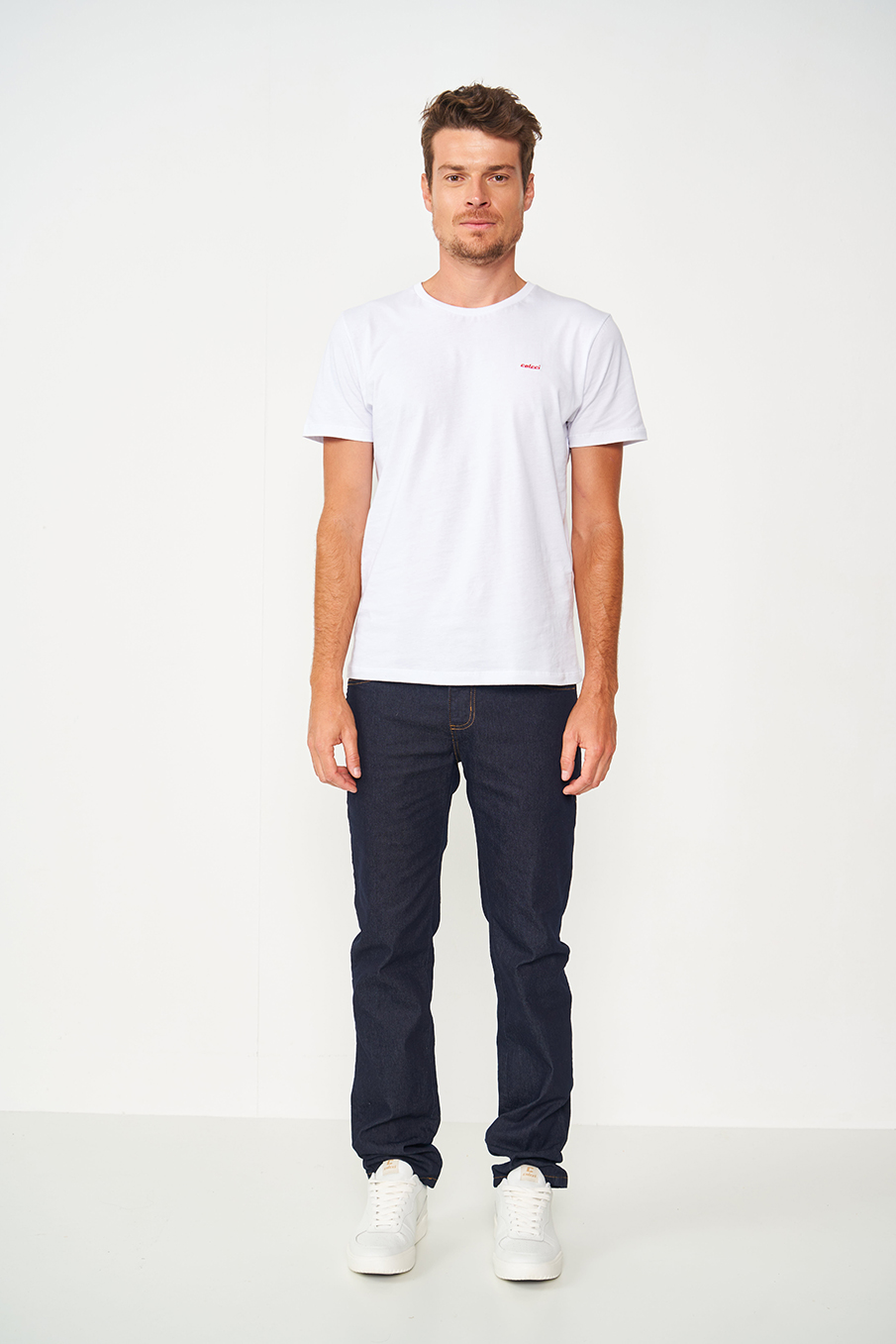 CALÇA JEANS ALEX SLIM 36 INDIGO