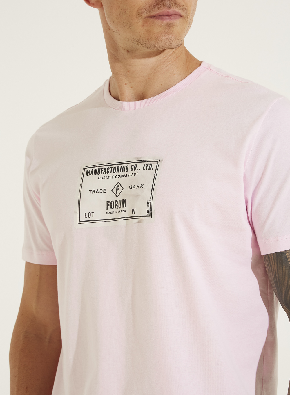 CAMISETA FORUM XGG ROSA ROSALIE