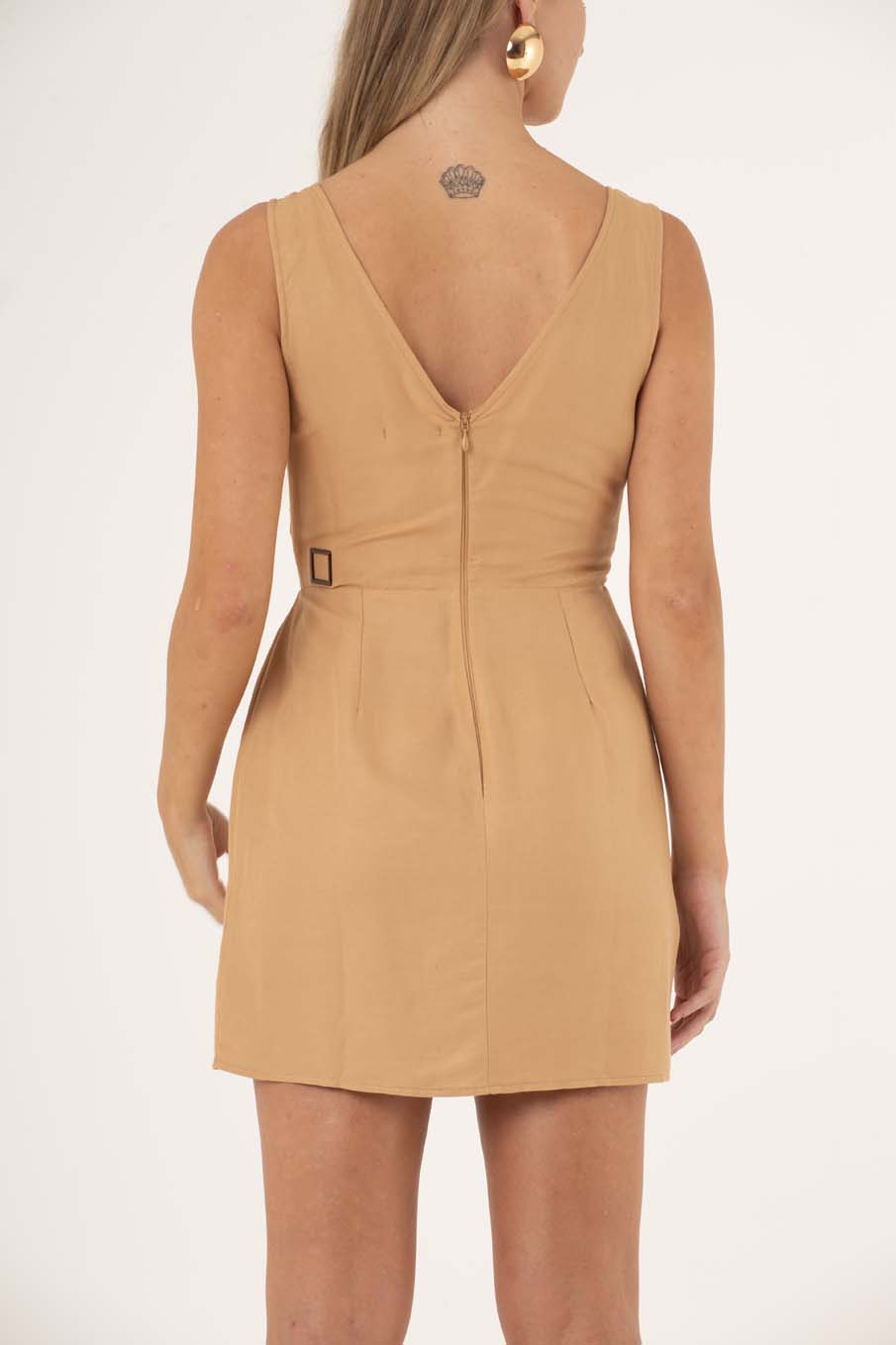 VESTIDO LINHO 40 PRETO