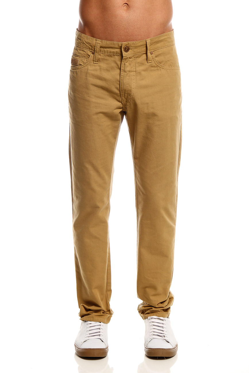 CALÇA SARJA FELIPE 38 VERDE JANI