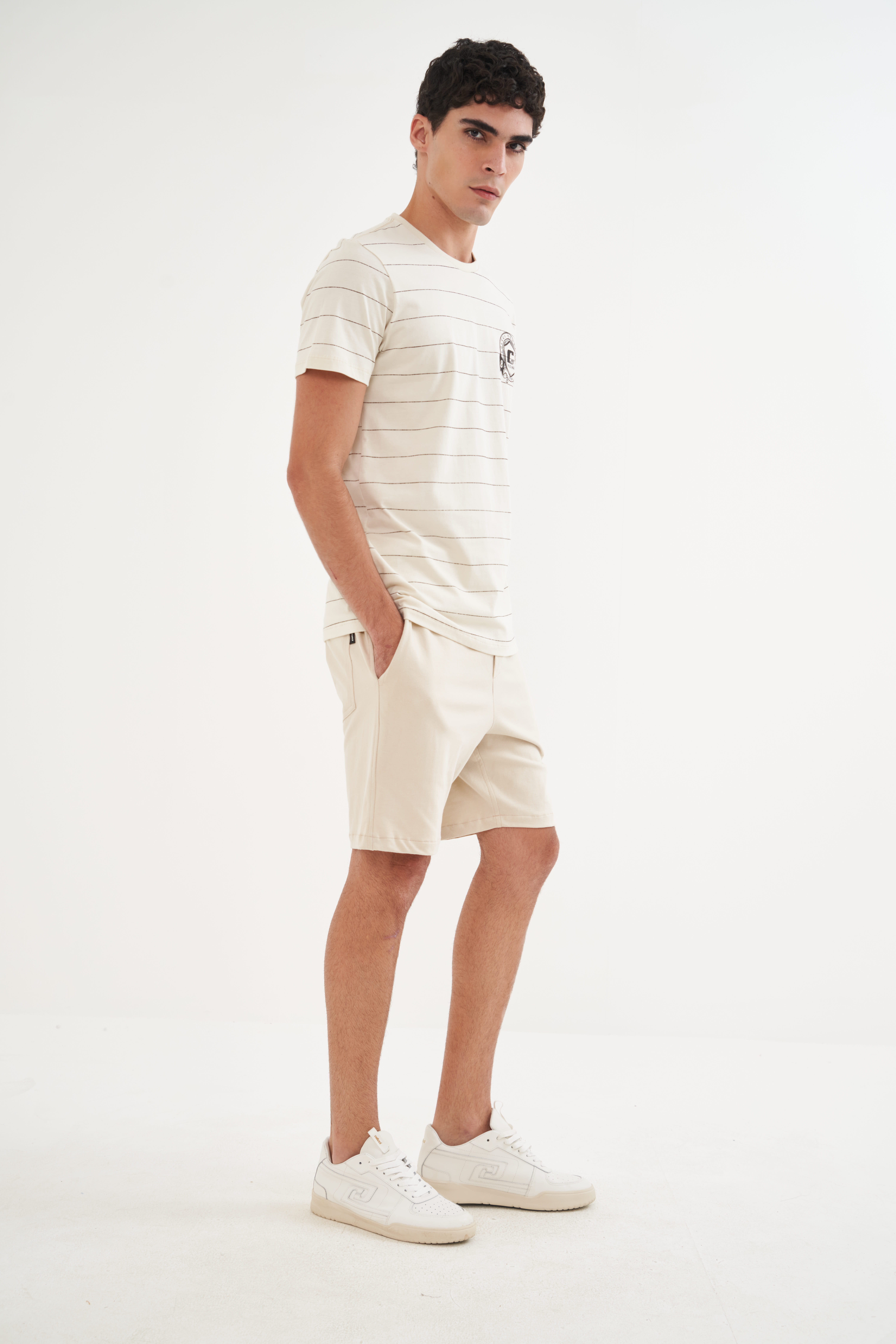 CAMISETA COLCCI P BEGE ITALIAN