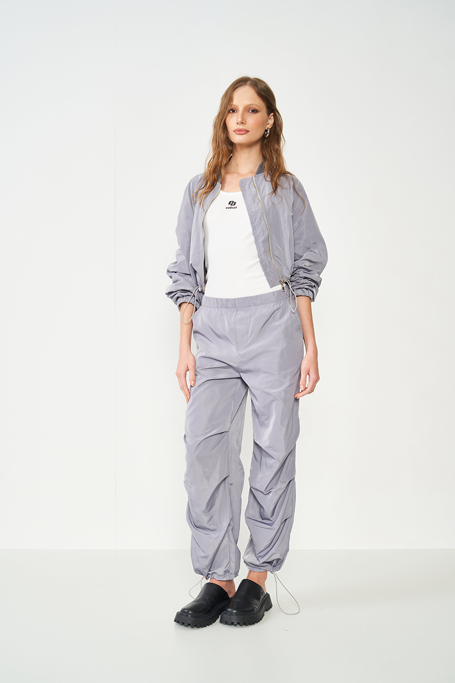 JAQUETA NYLON P CINZA FLINT GRA