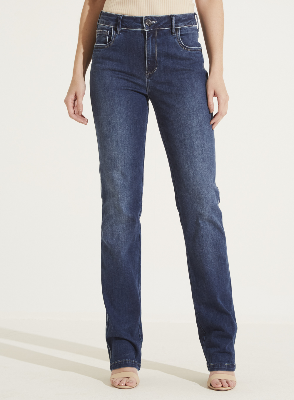 CALÇA JEANS MARISA 2 SLIM 34 INDIGO