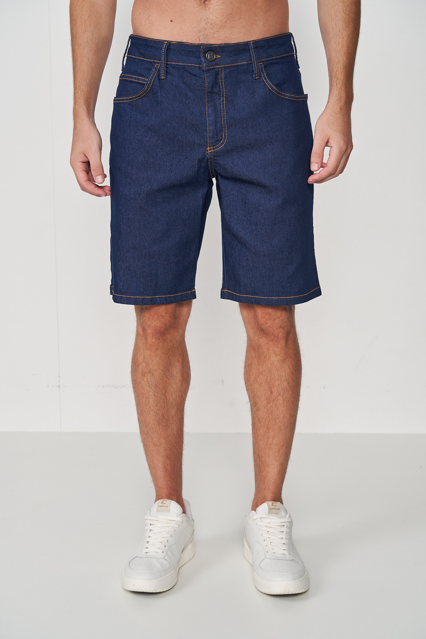 BERMUDA JEANS DAVI 40 INDIGO