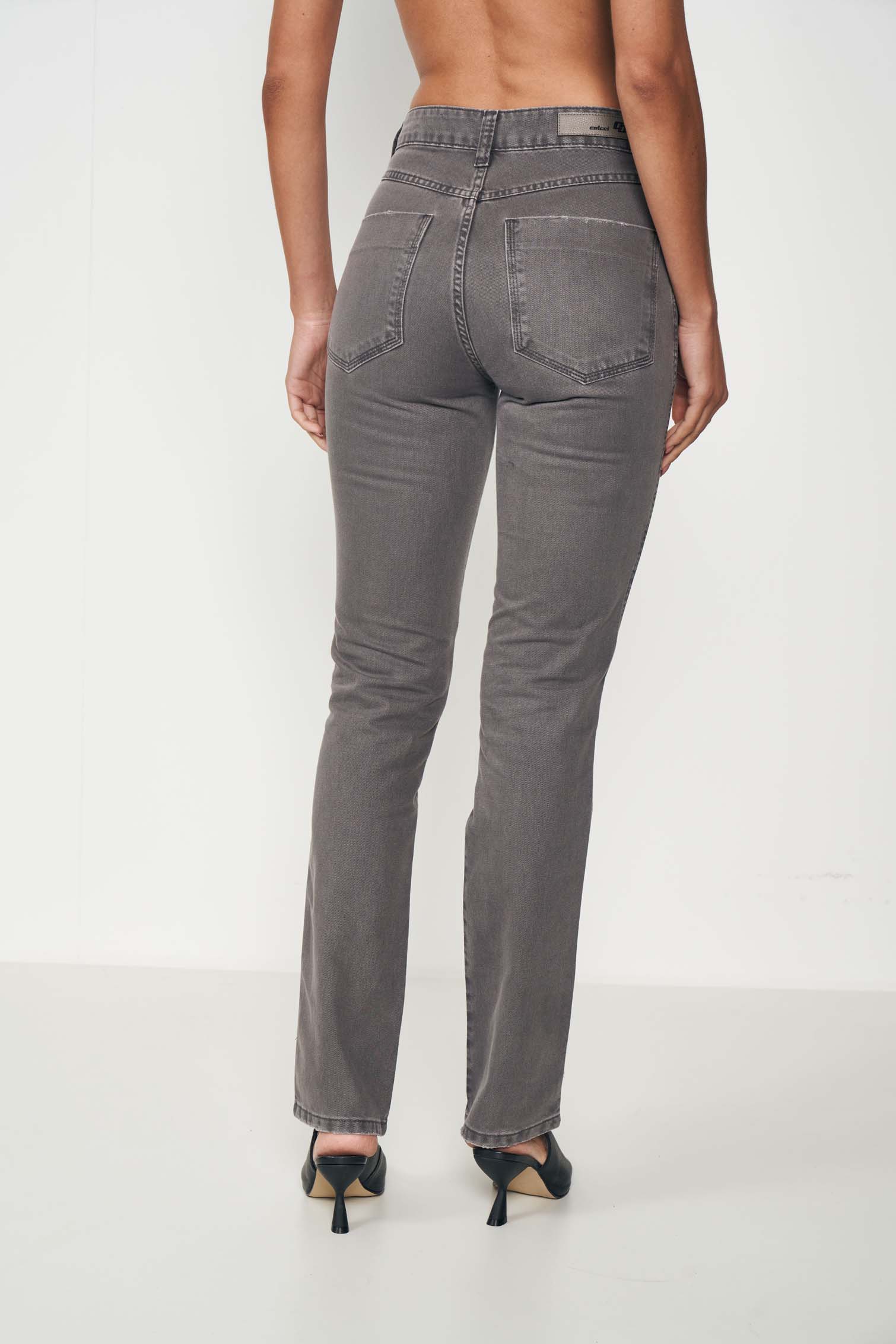 CALÇA SARJA KENDALL 38 CINZA MOONQUAKE