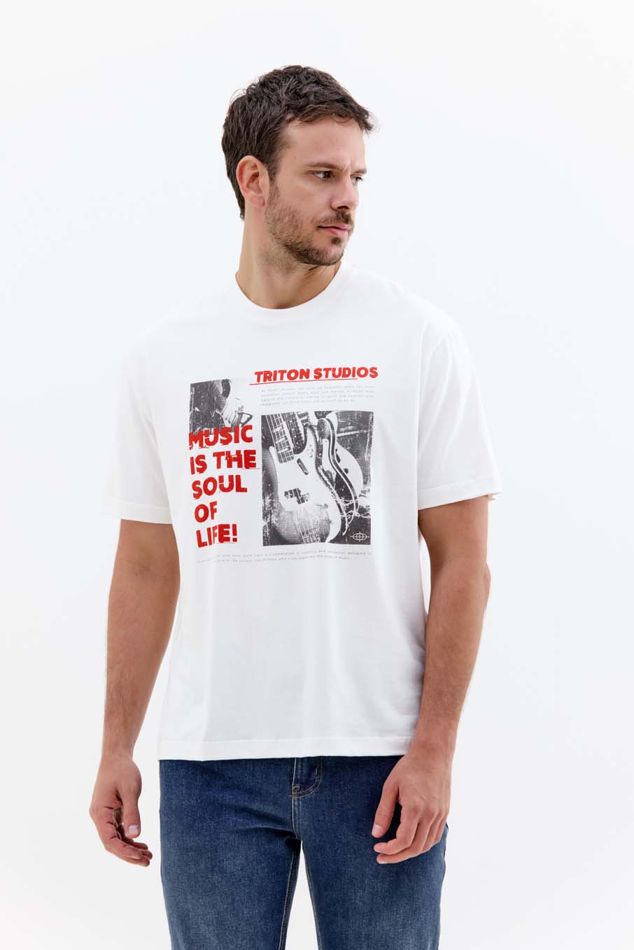 CAMISETA TRITON GG OFF SHELL