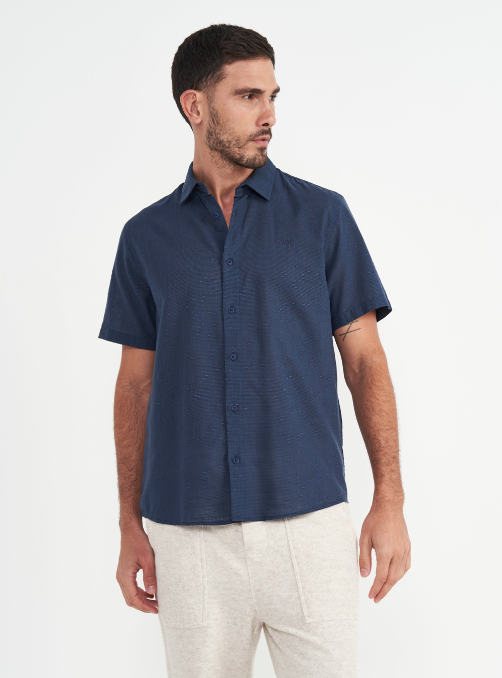 CAMISA RELAX P MARINHO/AZUL