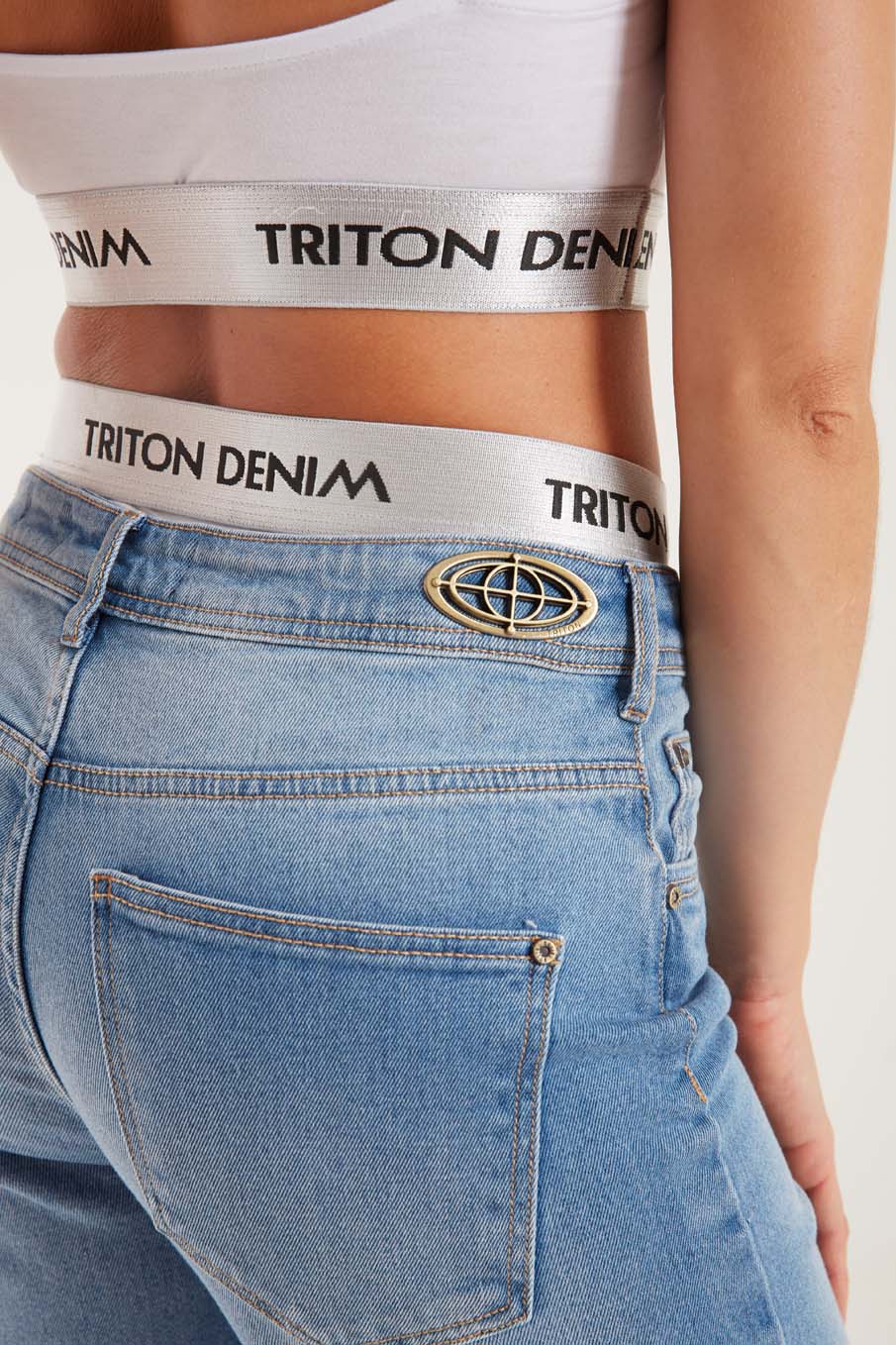 CALÇA JEANS LOREN 38 INDIGO