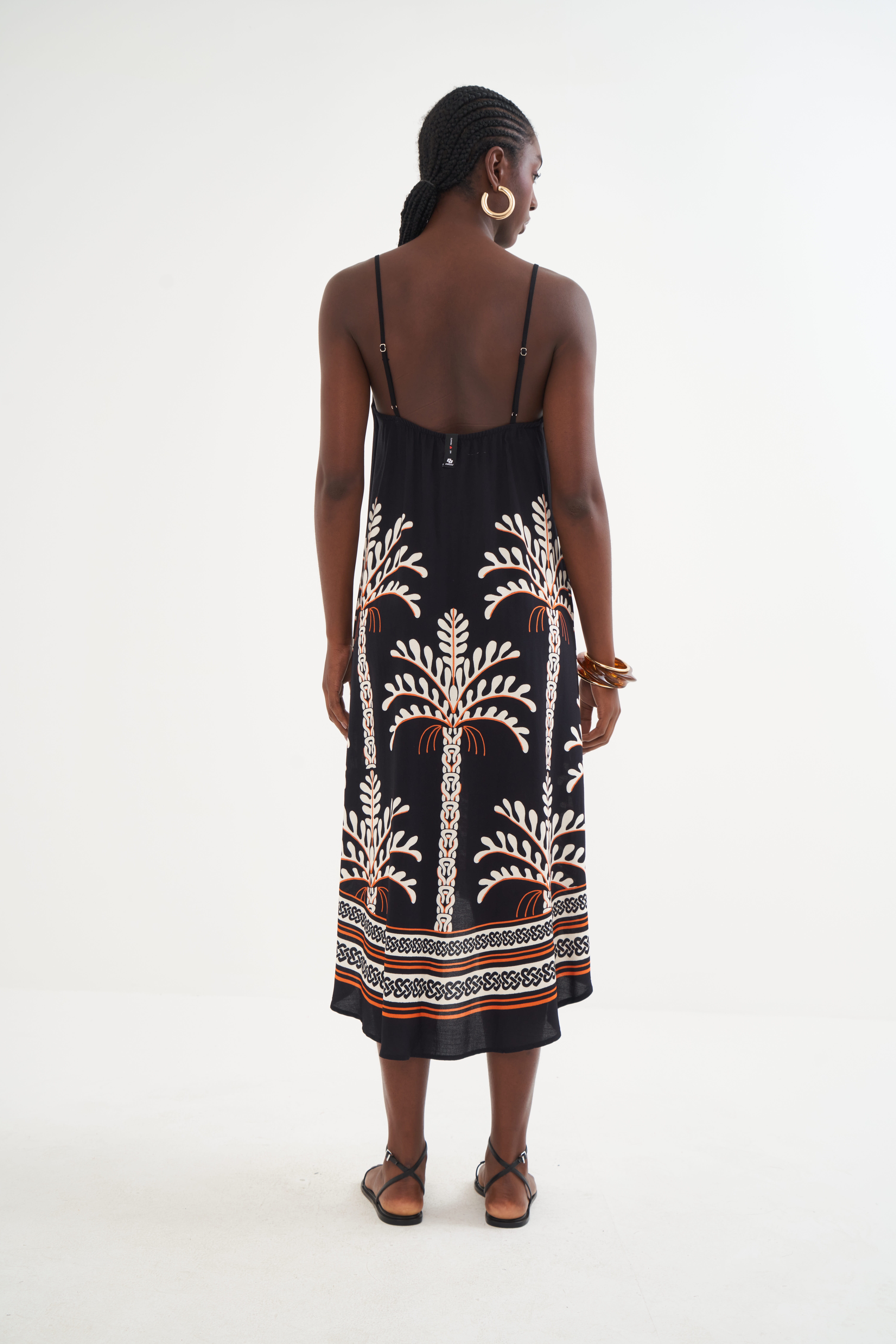 VESTIDO ESTAMPADO PP TROPIC.DARK II