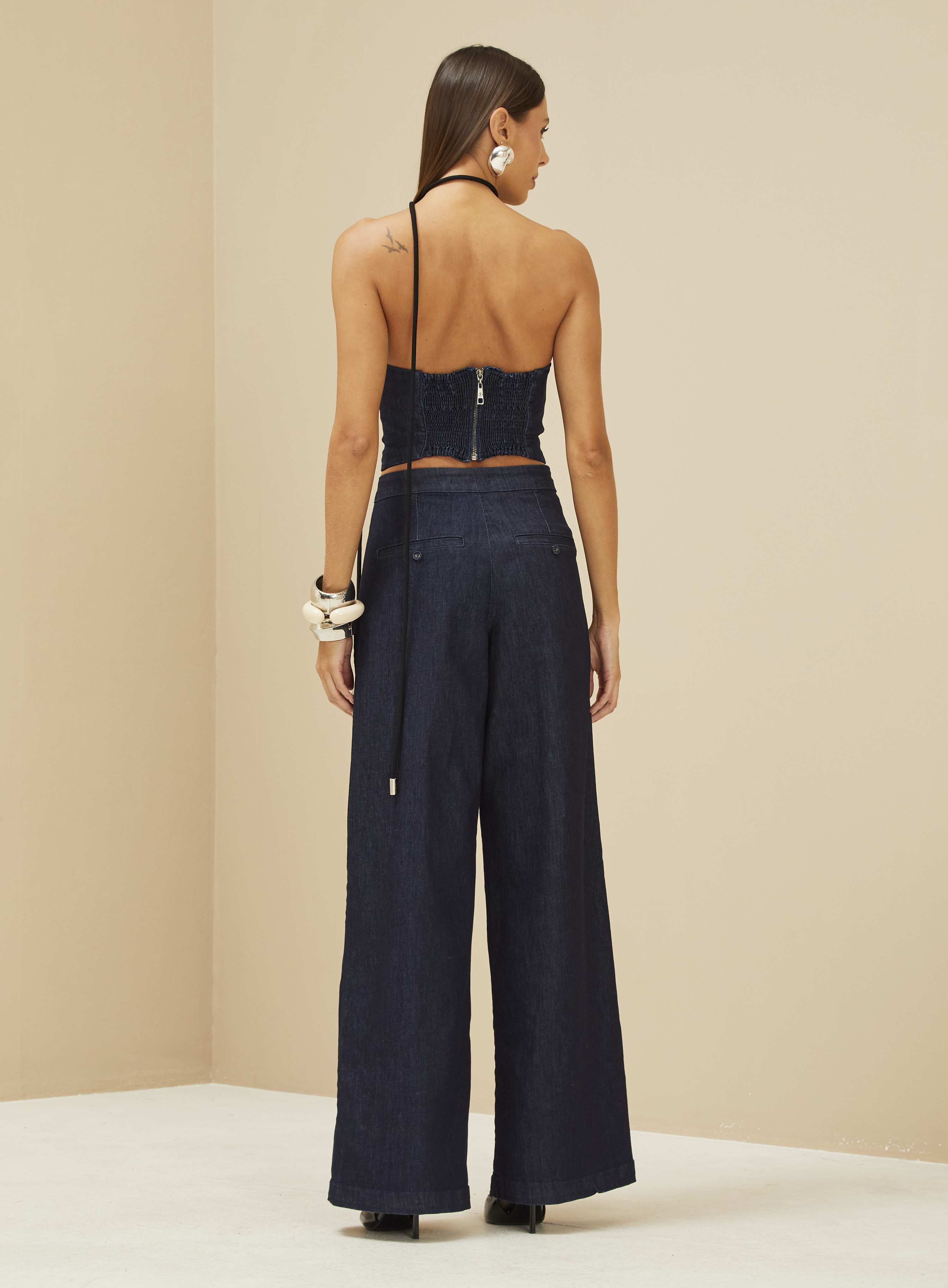 CONJUNTO JEANS FORUM TUFI DUEK M INDIGO