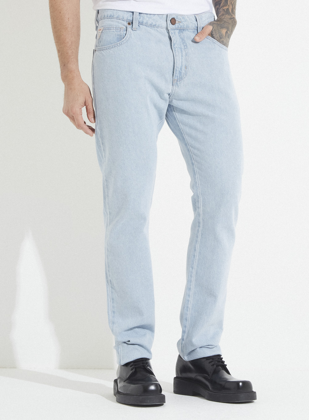 CALÇA JEANS PAUL SLIM 42 INDIGO