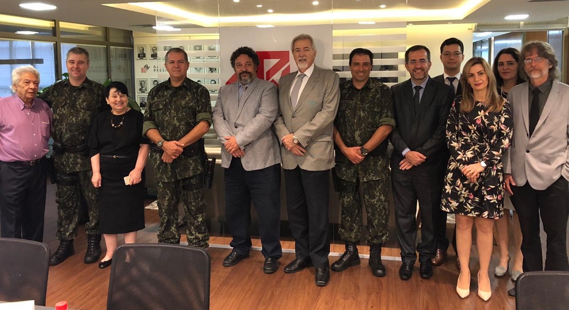 APMP recebe representantes do Batalhão Ambiental da Polícia Militar