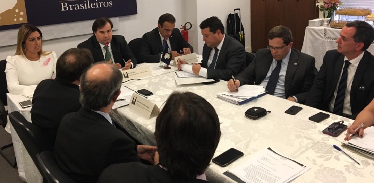Em Brasília, Paulo Penteado participa de reunião com presidente da Câmara