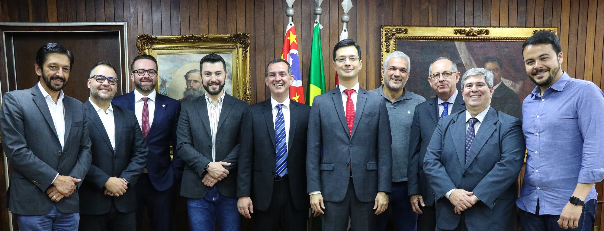 Diretoria da APMP visita Câmara Municipal de São Paulo